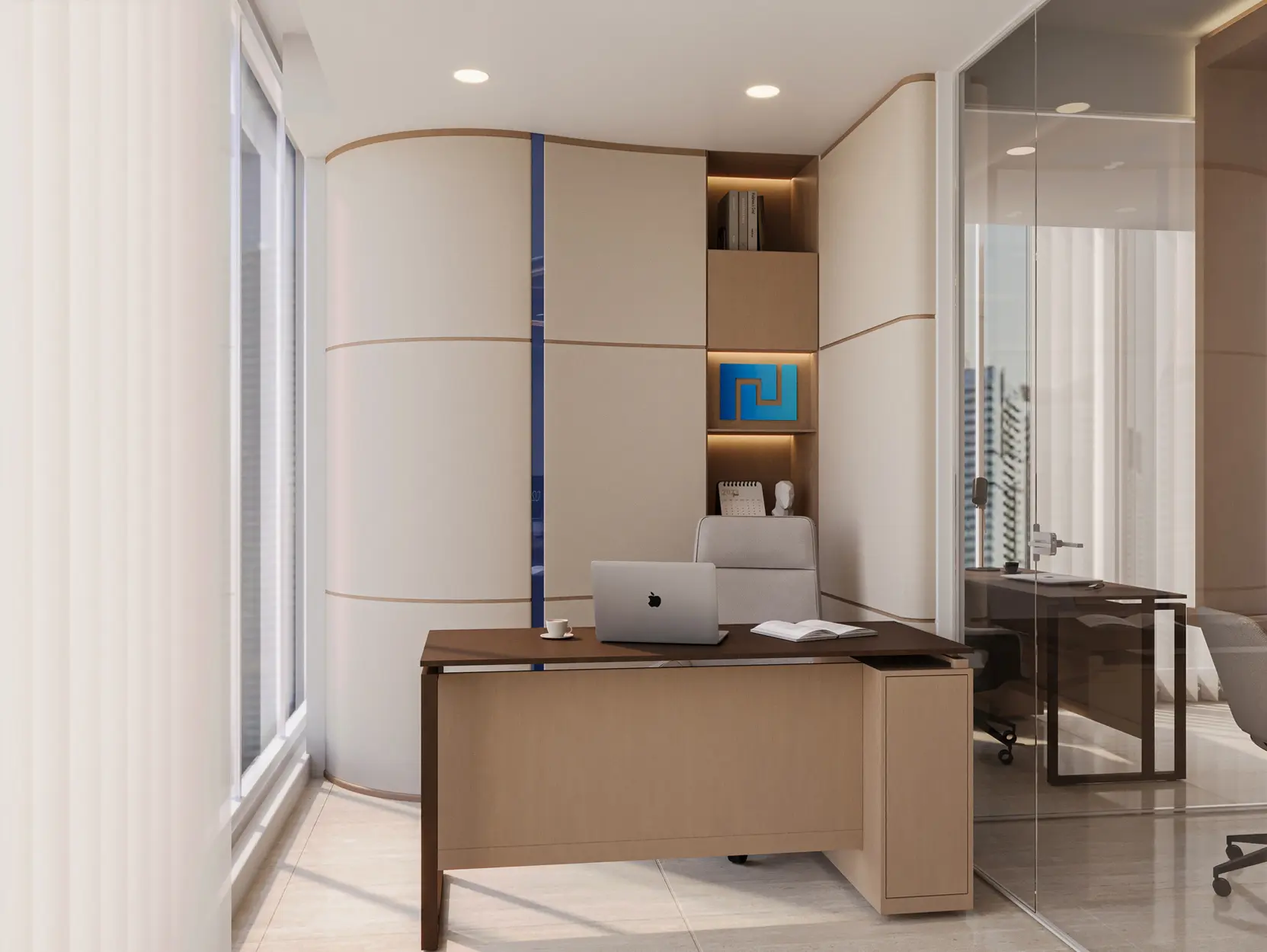 Affinity Office | Office fit-out | Ongoing | Business Bay, Churchill Tower, Dubai