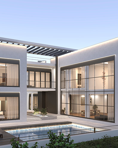 Private Villa - Luxury Residential - Full construction and fit-out - On going - Sobha, Dubai