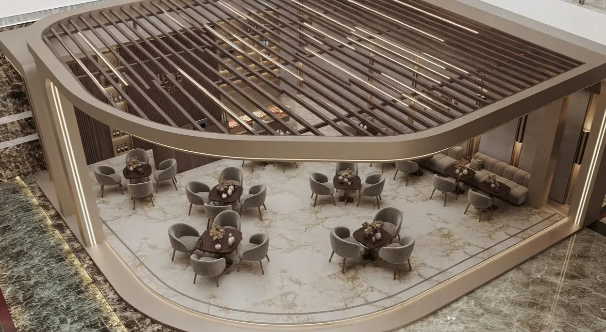 1835 Cafe | Interior design | Completed | Al Fattan Plaza - Dubai