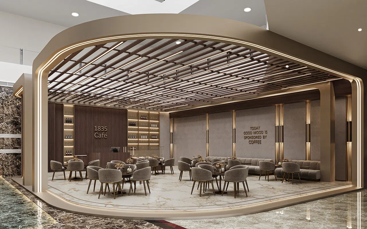 1835 Cafe | Interior design | Completed | Al Fattan Plaza - Dubai