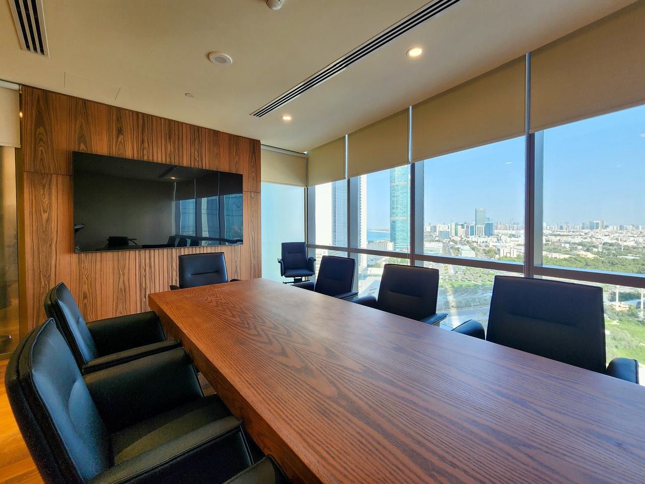 Bahamas Embassy - Office interior design makeover | Completed | Al Etihad Tower - Abu Dhabi 