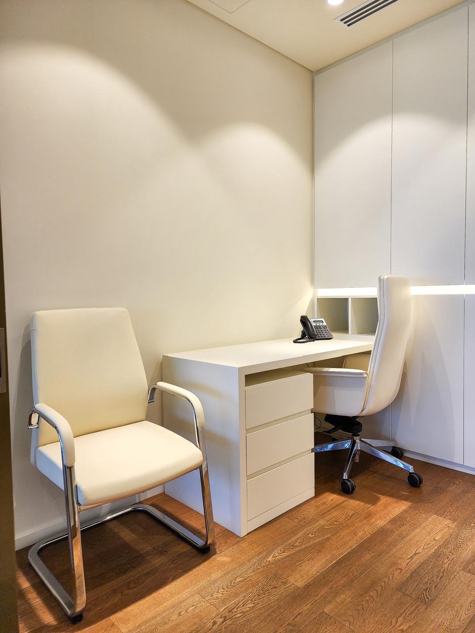 Bahamas Embassy - Office interior design makeover | Completed | Al Etihad Tower - Abu Dhabi 