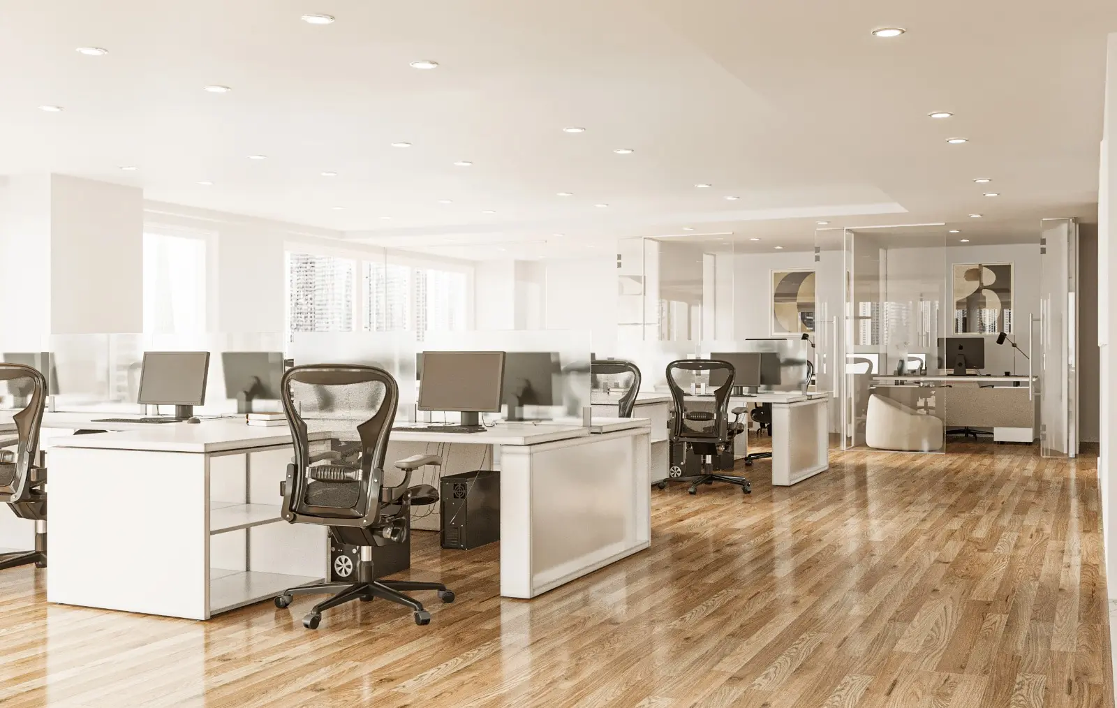 Bay Square Office - Interior Design | Completed | Business Bay - Dubai