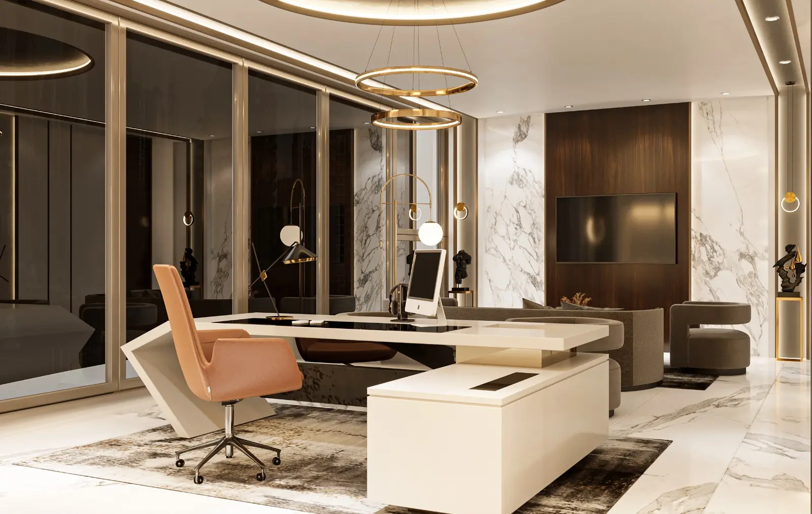 Bay Square Office - Interior Design | Completed | Business Bay - Dubai