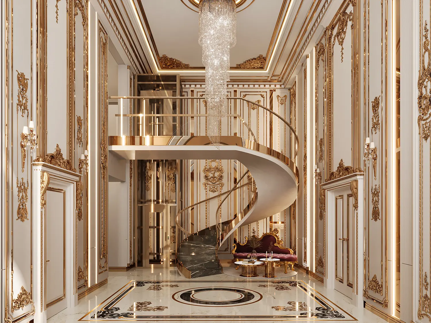 Versailles Style Villa | Full fit-out